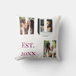 Almofada Colagem de Fotos Personalizadas da Mamãe Dia das M