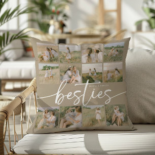 Almofada Colagem de Fotos Personalizadas das Melhores Amiga