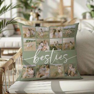 Almofada Colagem de Fotos Personalizadas das Melhores Amiga