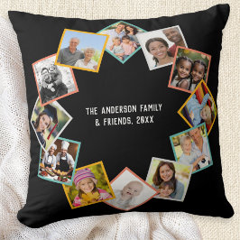 Almofada Colagem de Fotos Personalizadas Lembrança da Famíl