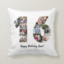 Colagem de Fotos Personalizadas Moderno 16º Cumpri
