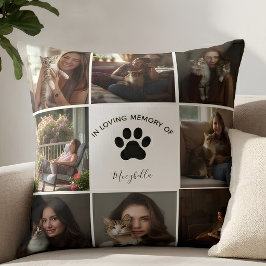 Almofada Colagem Personalizada de Animais de Estimação Em M