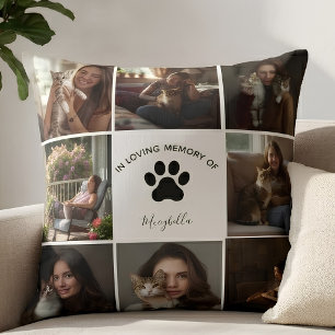 Almofada Colagem Personalizada de Animais de Estimação Em M