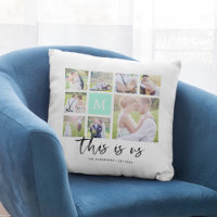 Colar de Monograma Personalizado Esta é uma Colage