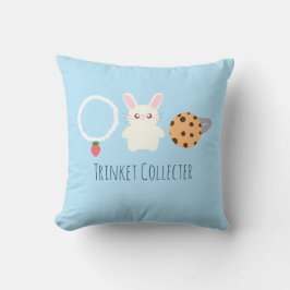 Almofada Colar De Morango, Coelho E Anel