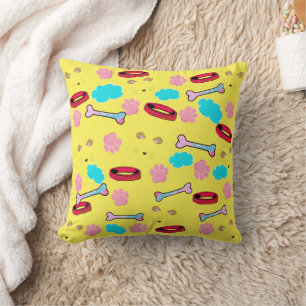 Almofada Colarinho de Cachorro e Design de Osso