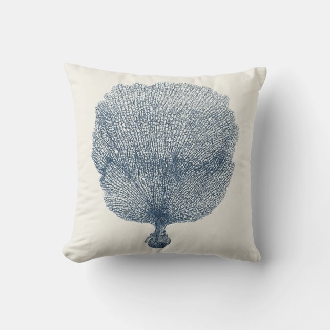 Almofada Coleção Costeira em Indigo VI (Frente)