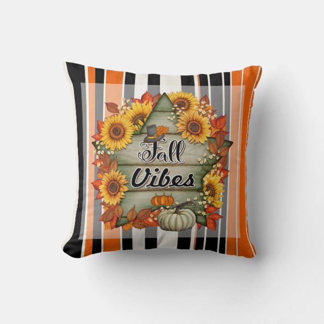 Almofada Coleção de Ação de Graças de Autumn Beauful (Frente)