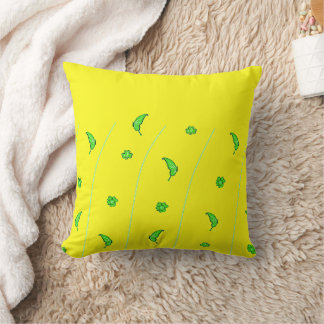 Almofada Coleção de Borboletas e Flores (Amarelo) de Kriyas