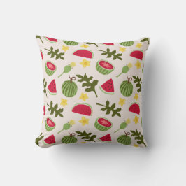 Almofada Coleção de padrões da fruta - Melancia