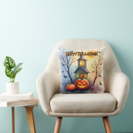 Almofada Coleção Moderna de Halloween Fofo e Assustador
