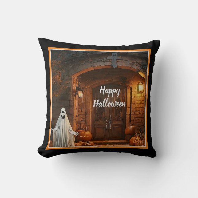 Almofada Coleção Spooky Ghost Halloween (Frente)