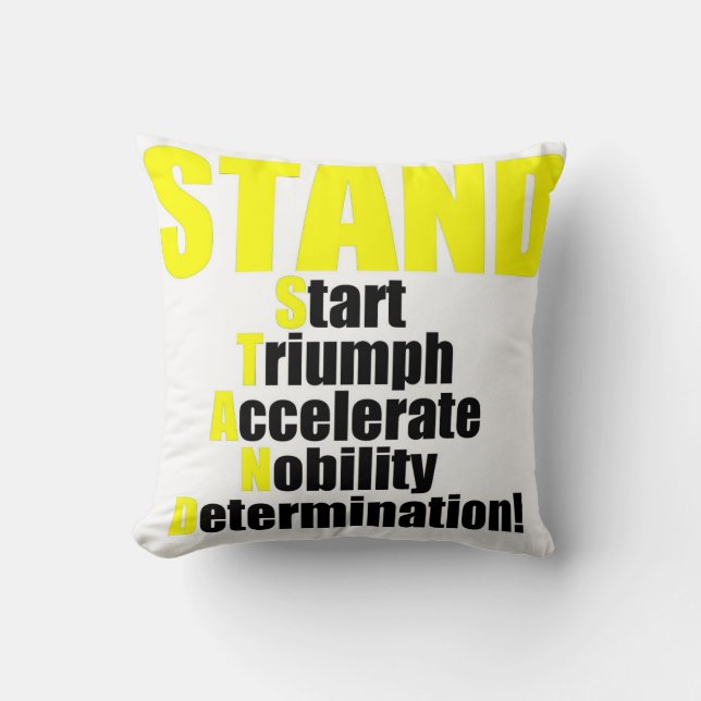 Almofada Coleção STAND (Frente)