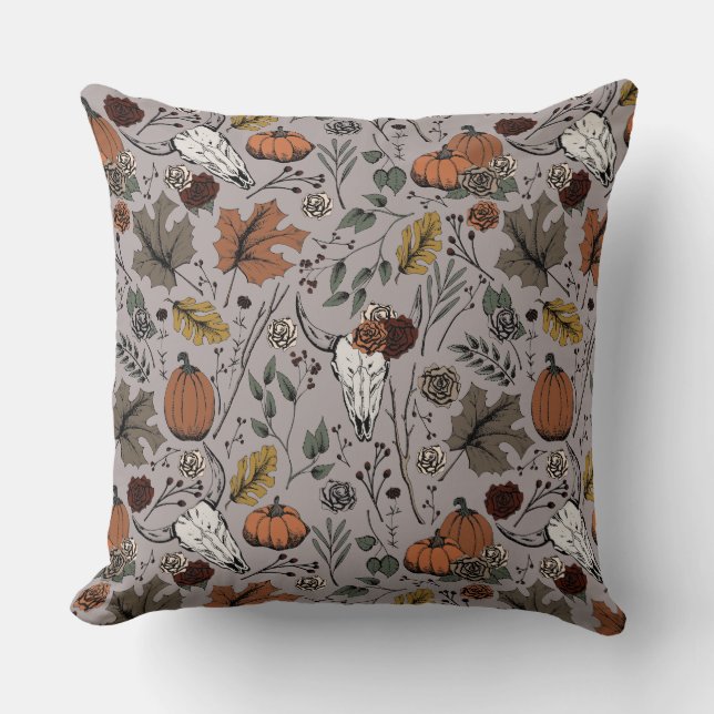 Almofada Colheita e Cornos Vaca Tauto (Frente)