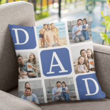 Collage of photos of children, Gift for Dad