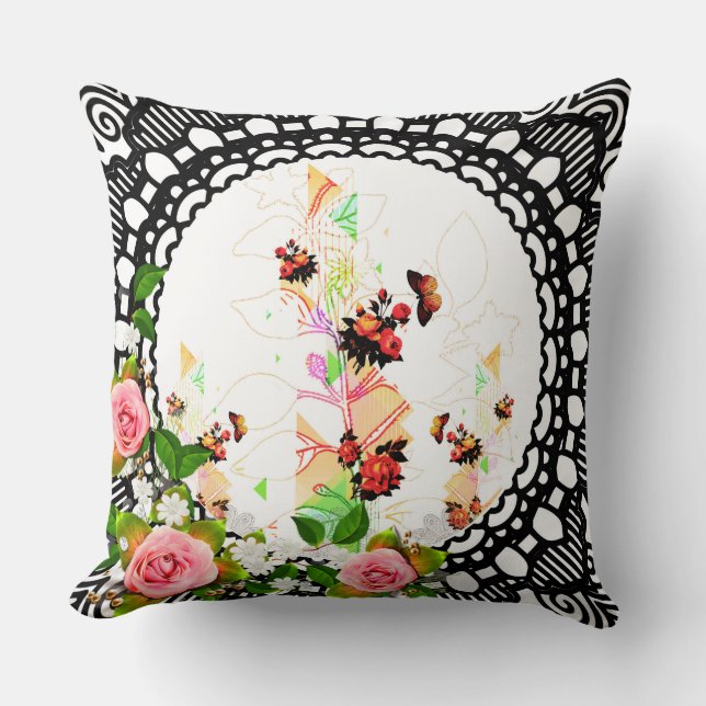 Almofada Collage vintage (Frente)