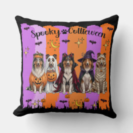Almofada Collies de Halloween