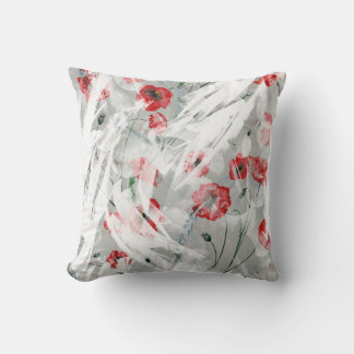 Almofada Coloração de Água Vermelha com Abertura Brilhante