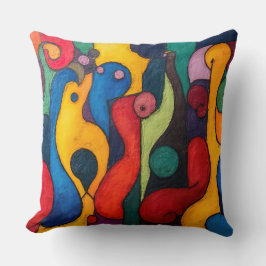 Almofada Colorcubo 2 Travesseiro decorativo de Cubismo Colo