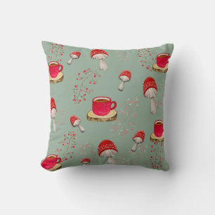 Almofada Colorful autumn watercolor pattern