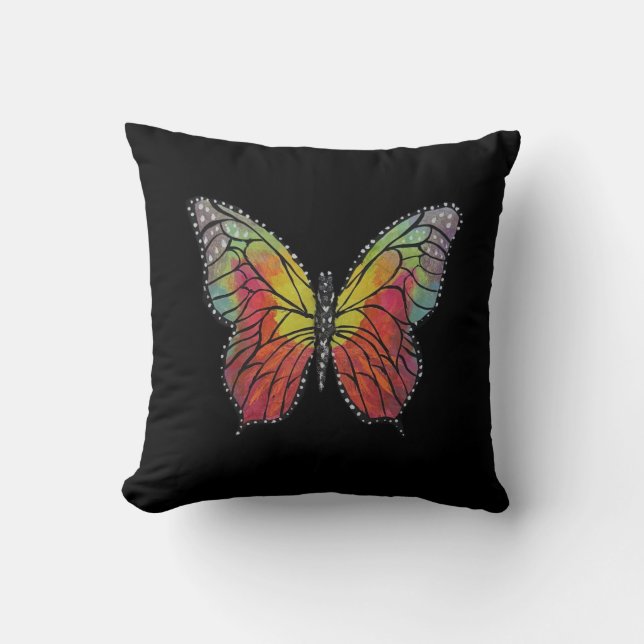 Almofada Colorful Butterfly (Frente)