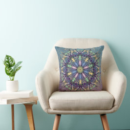 Almofada Colorida Mandala - Boho Chic Home Décor