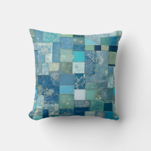 Almofada Colorir Travesseiro decorativo Quilt Art Square