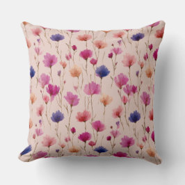 Almofada Colourful wildflowers