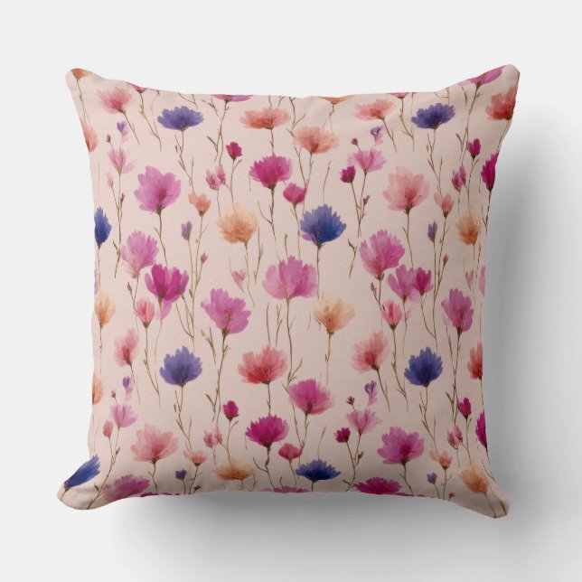 Almofada Colourful wildflowers (Frente)