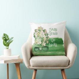 Almofada Coluna de Vestuário de Shamrock Personalizada