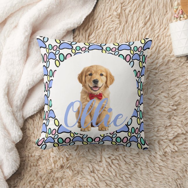 Almofada com Foto Personalizada de Cachorro (Cobertor)