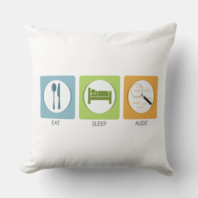 Almofada Coma Auditoria do Sono! (Frente)