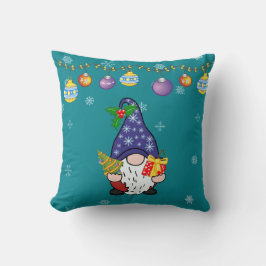 Almofada Coma Bebida e Seja Gnomie