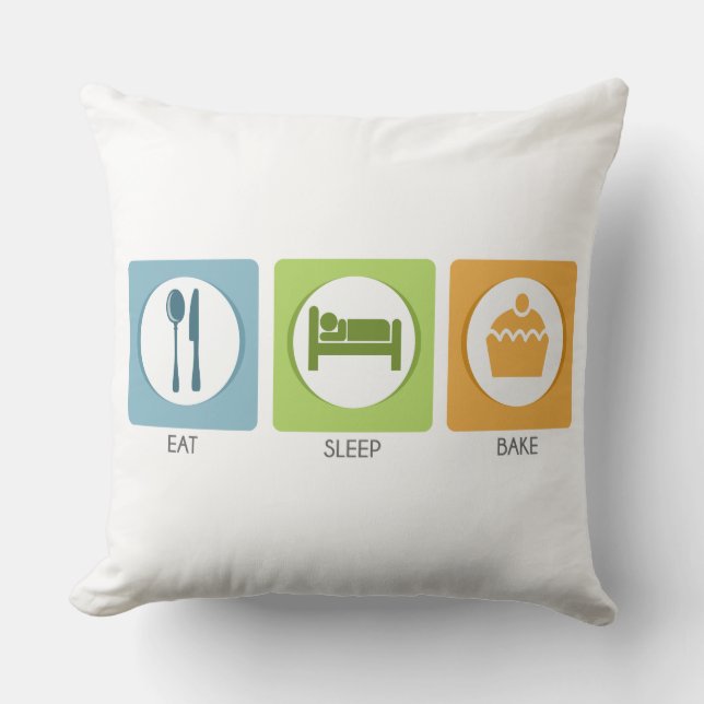 Almofada Coma o Assar do Sono! (Frente)