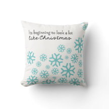 Começo olhar muito como o Natal | branco/azul