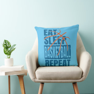 ALMOFADA COMER REPETIÇÃO DE BASQUETEBOL DE SONO
