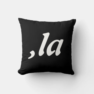 Almofada Comma La Kamala Harris - design de texto personali