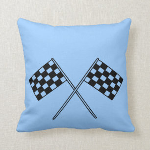 Almofada Competindo bandeiras Checkered