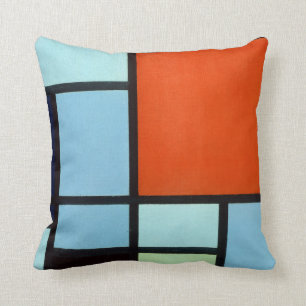 Almofada Composição de Piet Mondrian