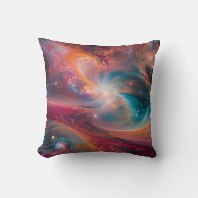 Almofada Composição Geométrica Cósmica (Frente)