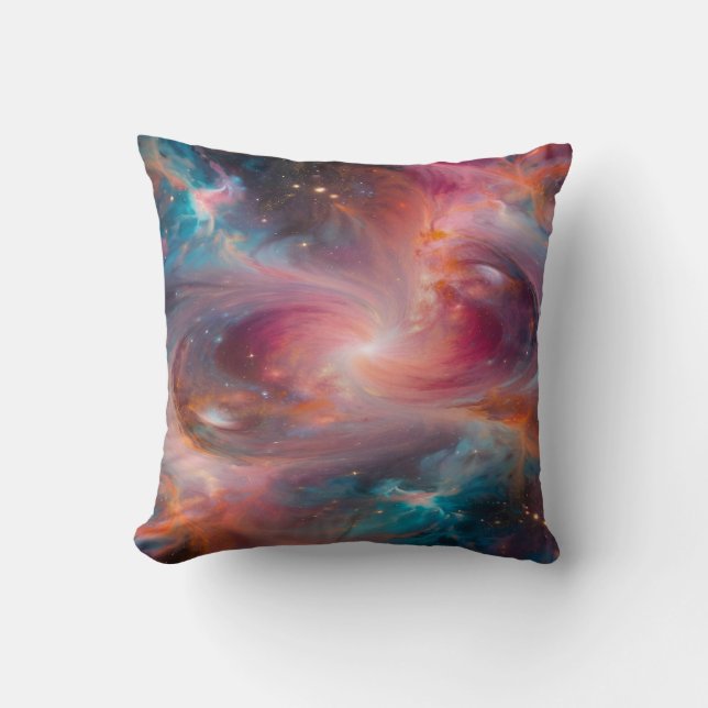 Almofada Composição Geométrica Cósmica (Frente)