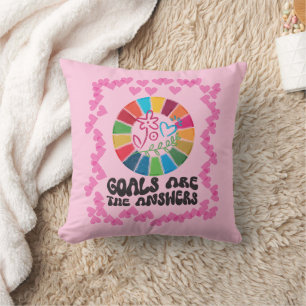 Almofada Compre de forma Sustentável. Viva com Intenção. Me