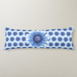 Almofada Comprida Blue Daisy Body Pillow