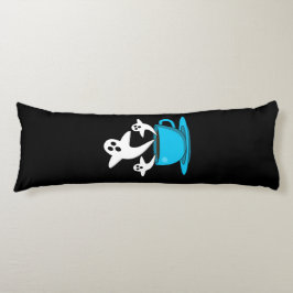 Almofada Comprida Café fumante fantasma