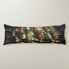 Almofada Comprida Camo Canopy - Uma Fuga Tranquila De Floresta