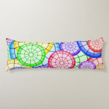 Círculos Concêntricos Arco-íris Vibrante