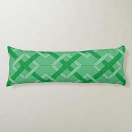 Almofada Comprida Corpo Pillow - Diamantes Intertecidos