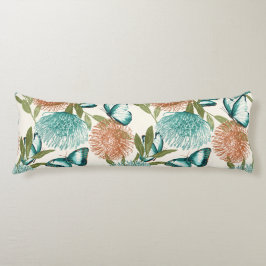 Almofada Comprida Cushion Floral Butterfly