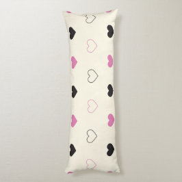 Almofada Comprida Cute Simple Heart Pattern