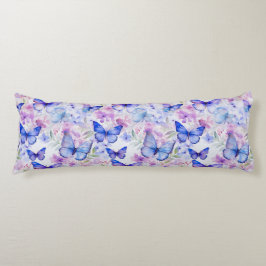 Almofada Comprida Espelho sem costura da borboleta